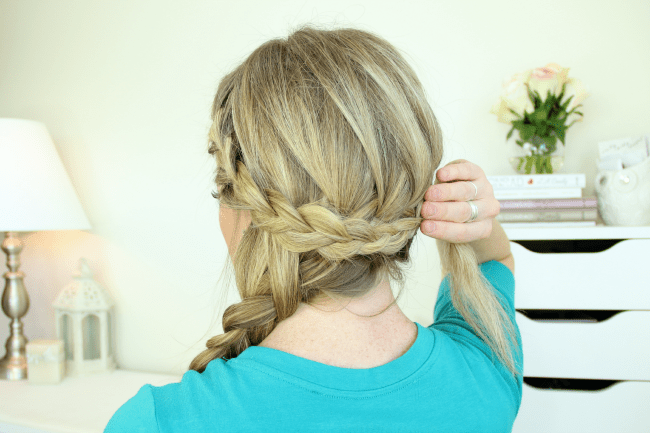 Wrap Around French Side Braid double french braid 10 Wrap Around French Side Braid