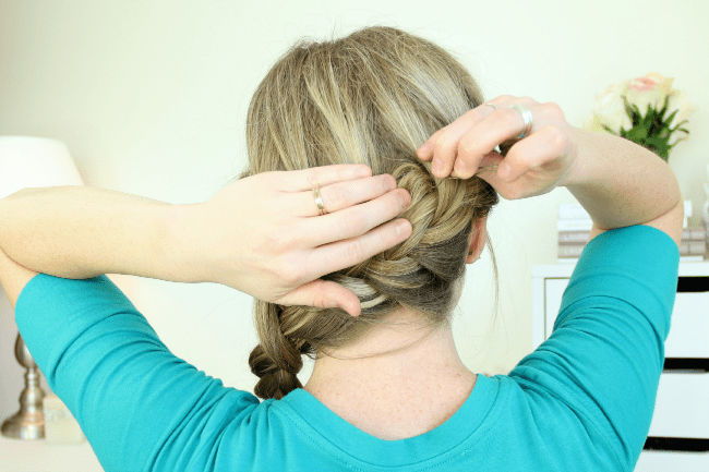 Wrap Around French Side Braid double french braid 111 Wrap Around French Side Braid