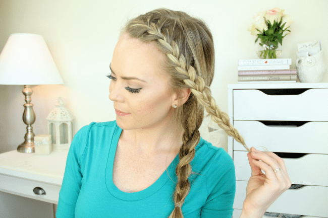 Wrap Around French Side Braid double french braid 9 Wrap Around French Side Braid